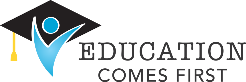 Education Comes First logo